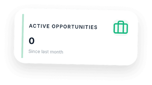 Active opportunities summary