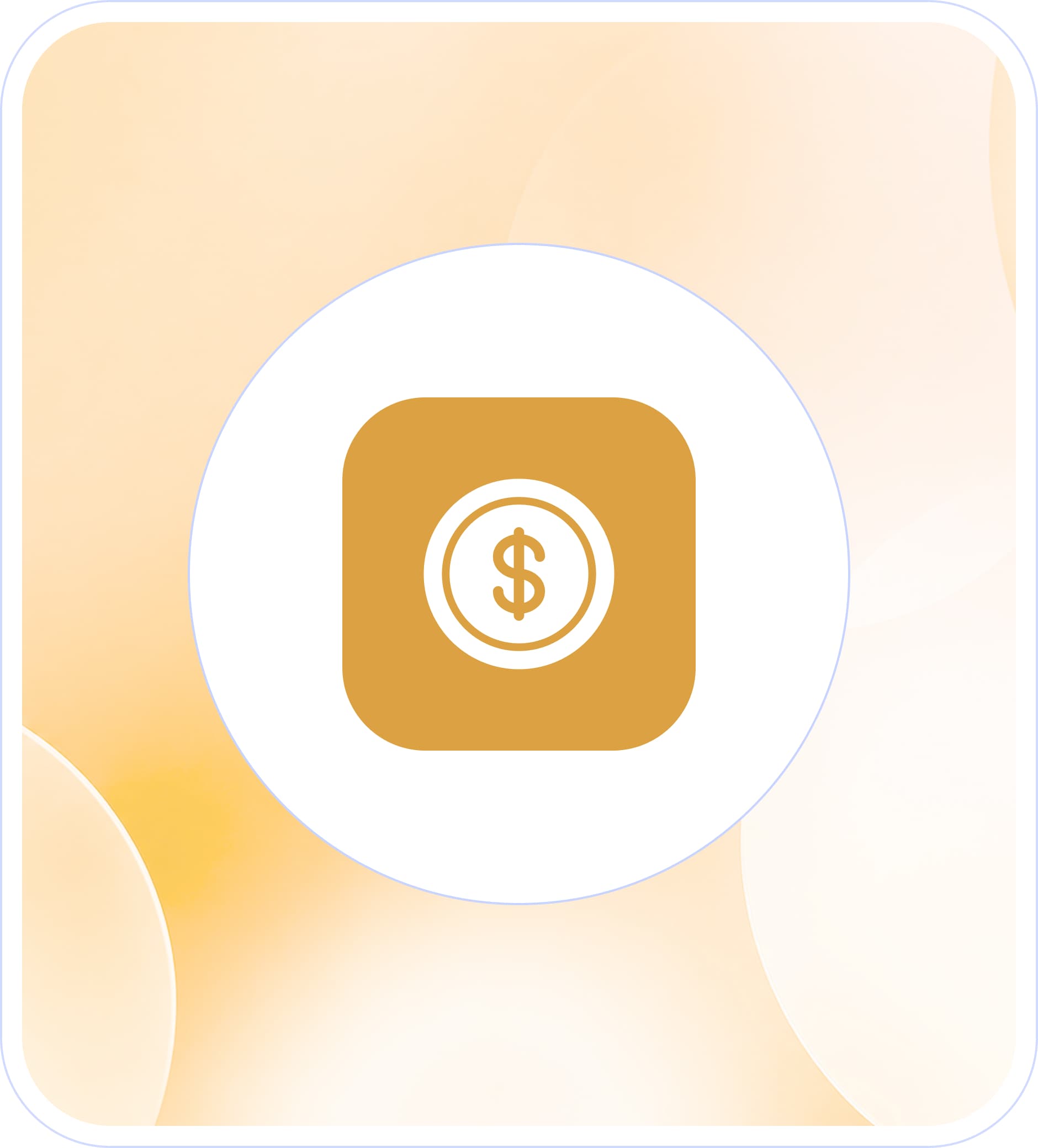 Accounts module card
