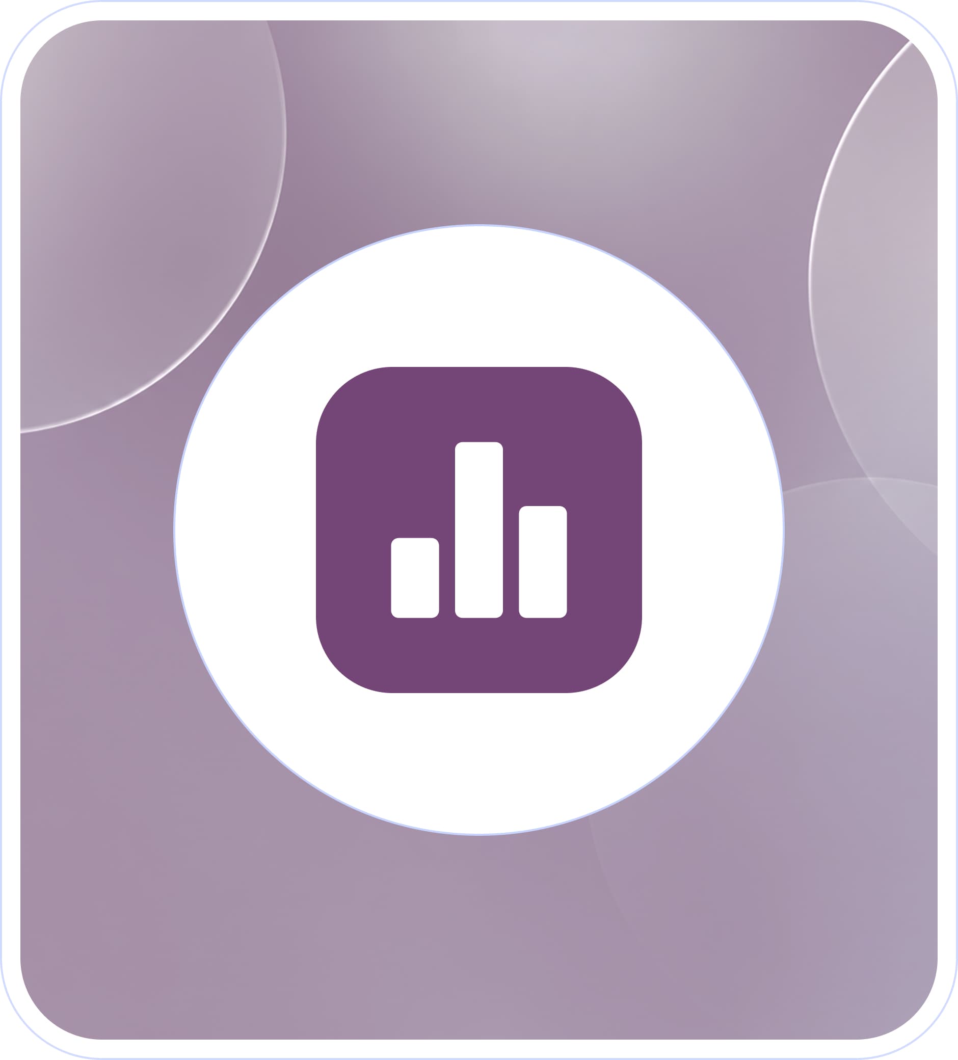 Analytics module card